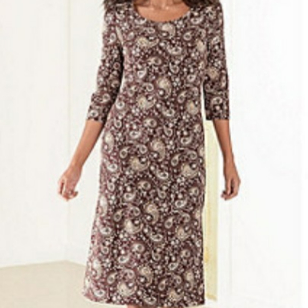 Sahalie Bella Coola Midi Dress sz XL